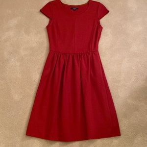 Madewell cap sleeve fit and flare dress - XS
